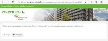 Reparatieportaal Van der Leij voor Sidhadorp Lelystad